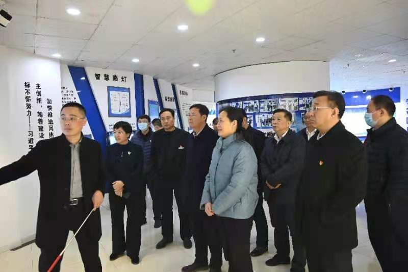 省委网信办调研组来泰调研数字乡村建设和网络安全基地有关情况